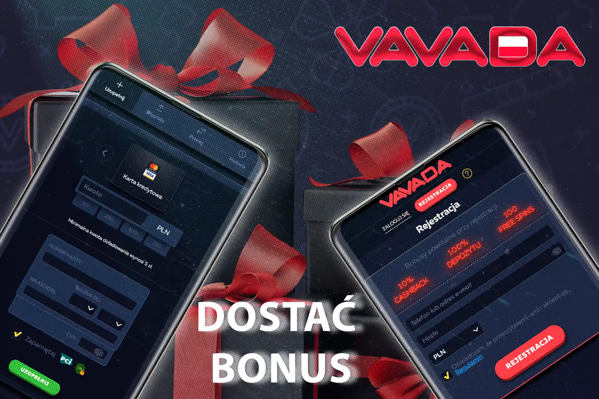 odbierz bonus powitalny w kasynie Vavada